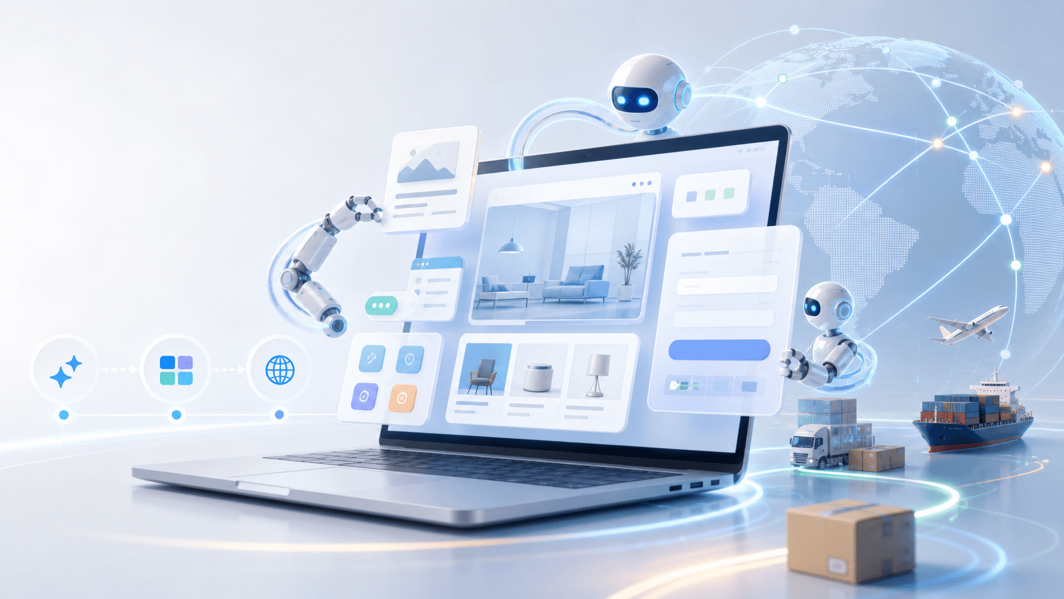 如何用AI快速搭建一个外贸网站?we0.ai 0代码建站完全指南